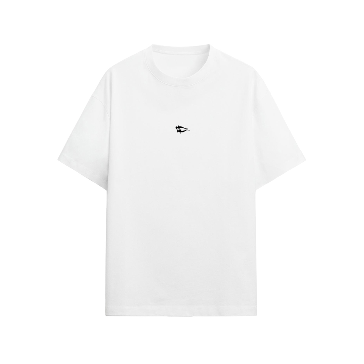 White "Sharks" Tee