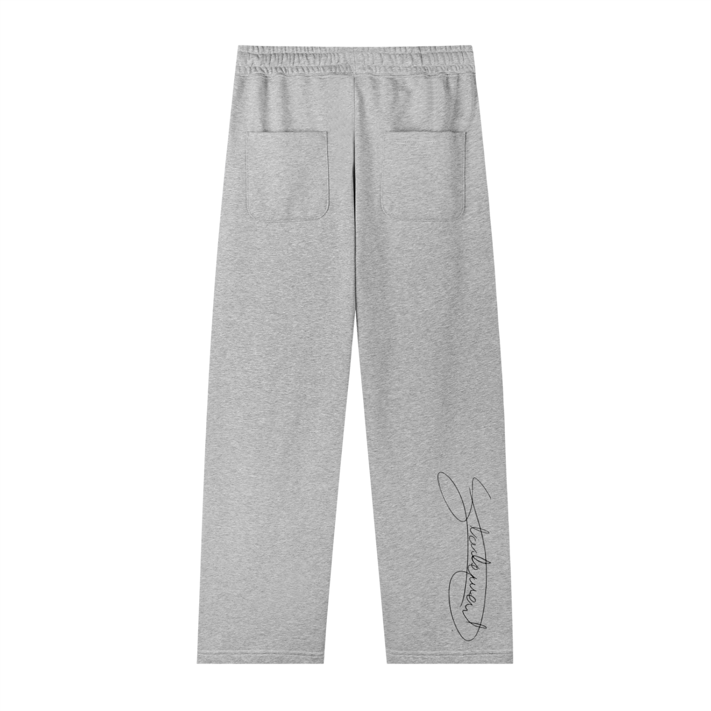 Essential "Signature" Straight Sweatpants