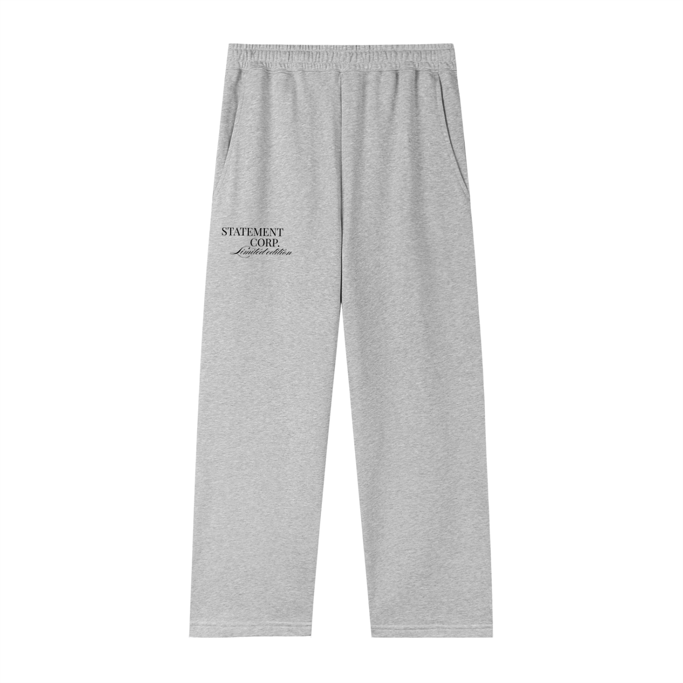 Essential "Signature" Straight Sweatpants
