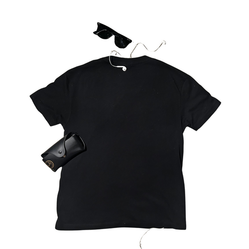 The Slim fit Tee       [Jet black]